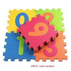 Playing Puzzle Foam Mat Numbers (4 Pieces)
