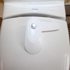 Toilet Lock - White