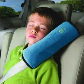 Pillow Car seat Belt - Blue