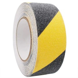 Anti-Slip Tape - Black & Yellow (5cm Width x 18m Length)