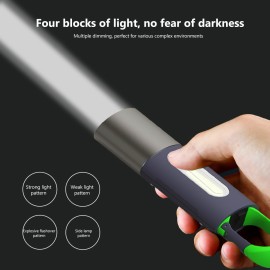  Rechargeable Waterproof Torch Flashlight
