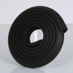 Roller Edge Guard - Black (2m Length, 25mm Thickness)
