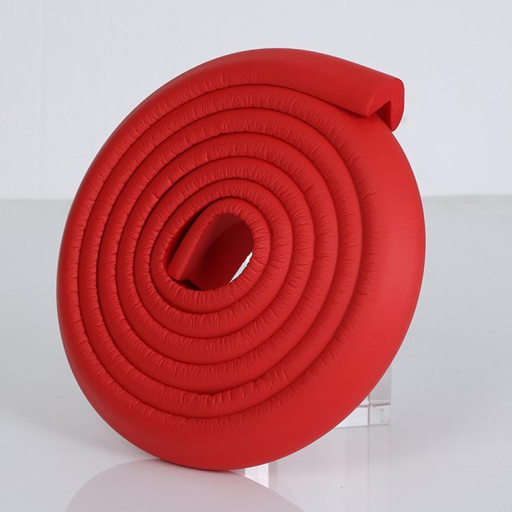 Roller Edge Guard - Red  (2m Length, 25mm Thickness)