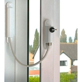 Window Balcony Lock - White