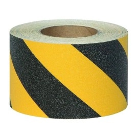 Anti-Slip Tape - Black & Yellow (5cm Width x 5m Length) 