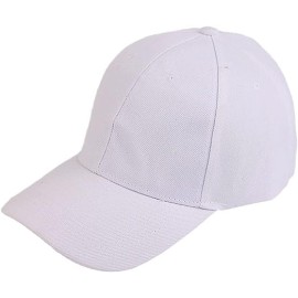  Baseball Cap for Women and Men - White