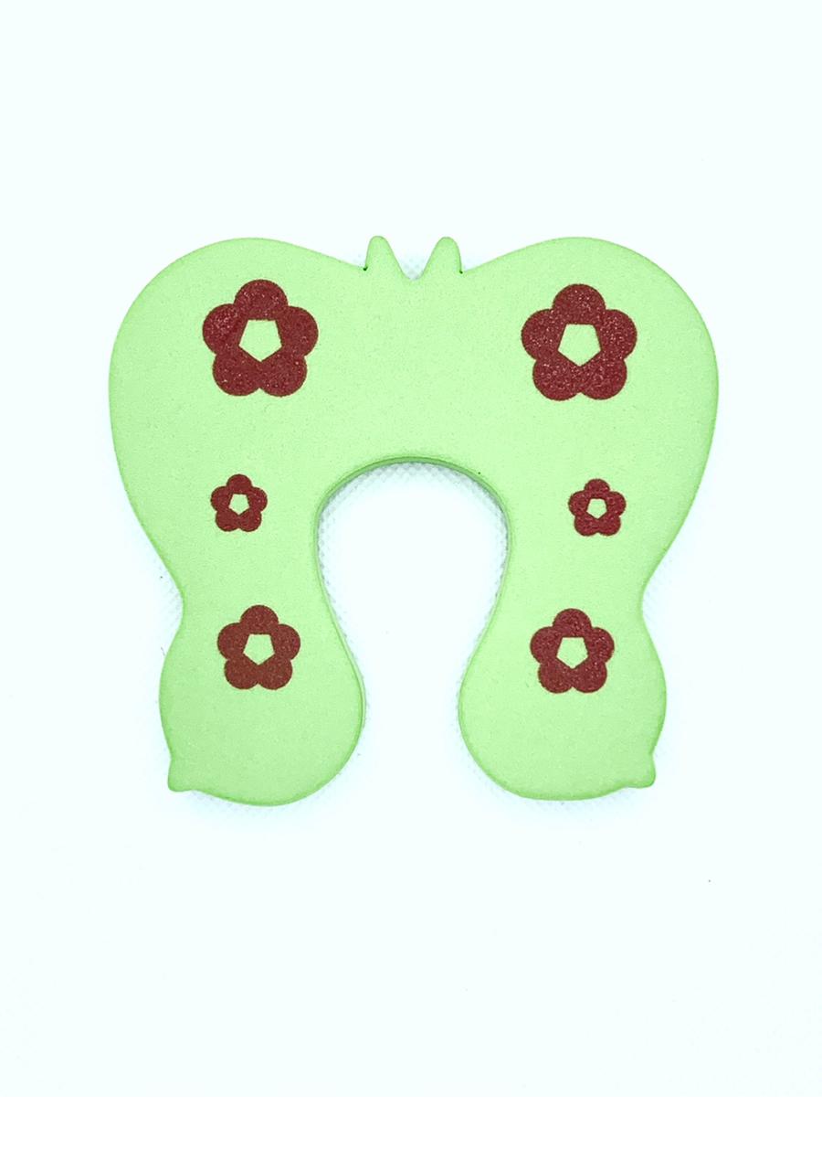 Duma safe child safety UAE Finger Pinch Guard - Green Butterfly (Pack of 2)